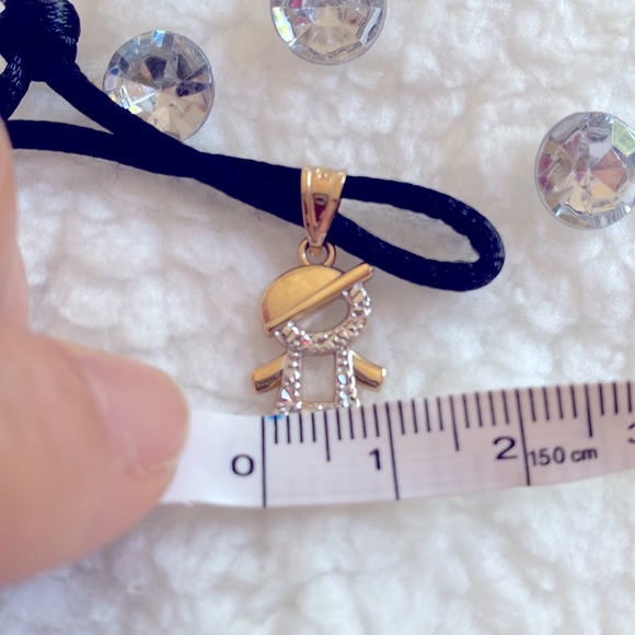 14K Yellow & White Gold Quarter Pint LOVE Boy 👦🏻⭐️ - Picture 4 of 6